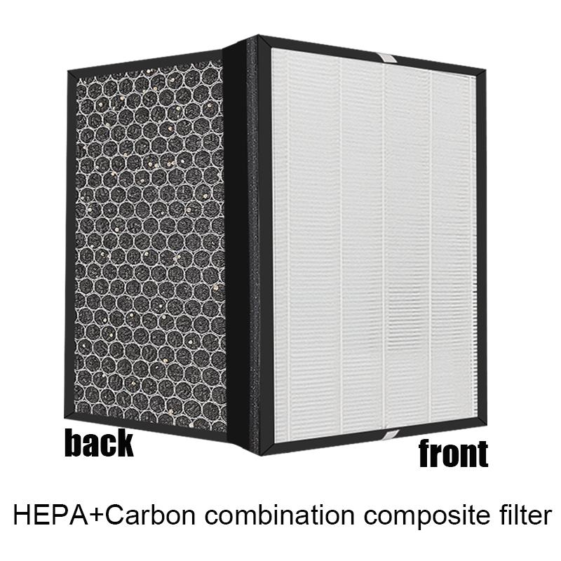 A401 A402 A403 HEPA-фильтр с фильтром с активированным углем для очистителя воздуха Boneco P400 Пре-фильтр Бесплатно 375*280*42мм