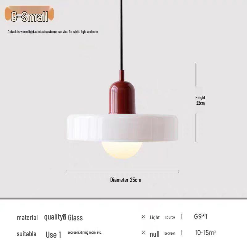 Винтажный подвесной светильник из зеленого стекла в стиле Мемфис - Современная прикроватная люстра в стиле Баухаус
