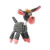 Chew Resistant Plush Donkey Toy For All Breeds With Fun Designs Squeaky Toy Chewing and Teething Plush Toy for Dog