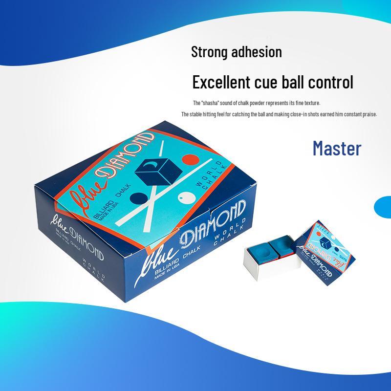 Мел Longoni Blue Diamond для бильярда, снукера и пула