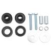 Gas Fuel Tank Mount, Metal Rubber Abrasion Resistant Cushion Kit 09320 10020 Strong Seal Vibration Proof Replacement Gs1150 Gs1100