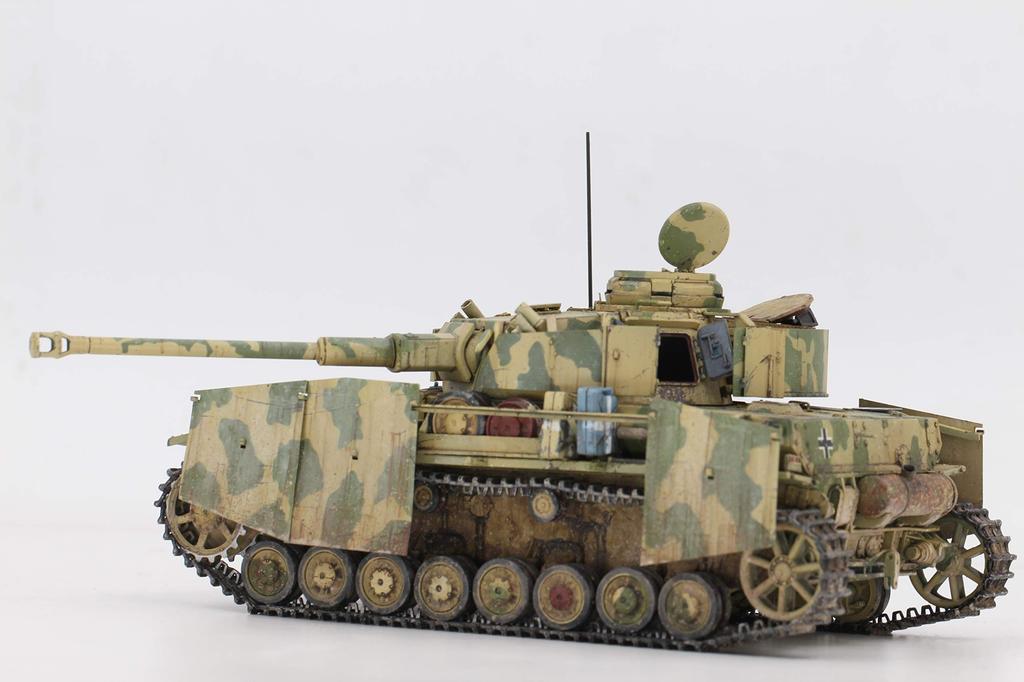 Border Models Германская армия Панцер IV G Серийная пластиковая модель BT001 1/35 Ausf. Середина/Конец