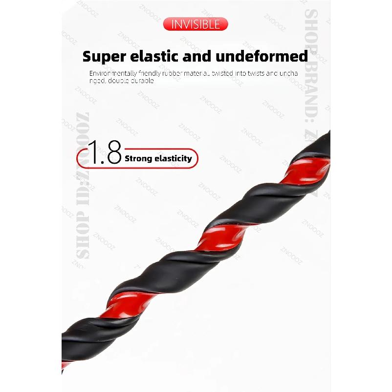 For Dodge Challenger Car Door Seal Strip Rubber Double Layer Sealing Protector Soundproof Seal Dustproof Seal Strip 12PCS