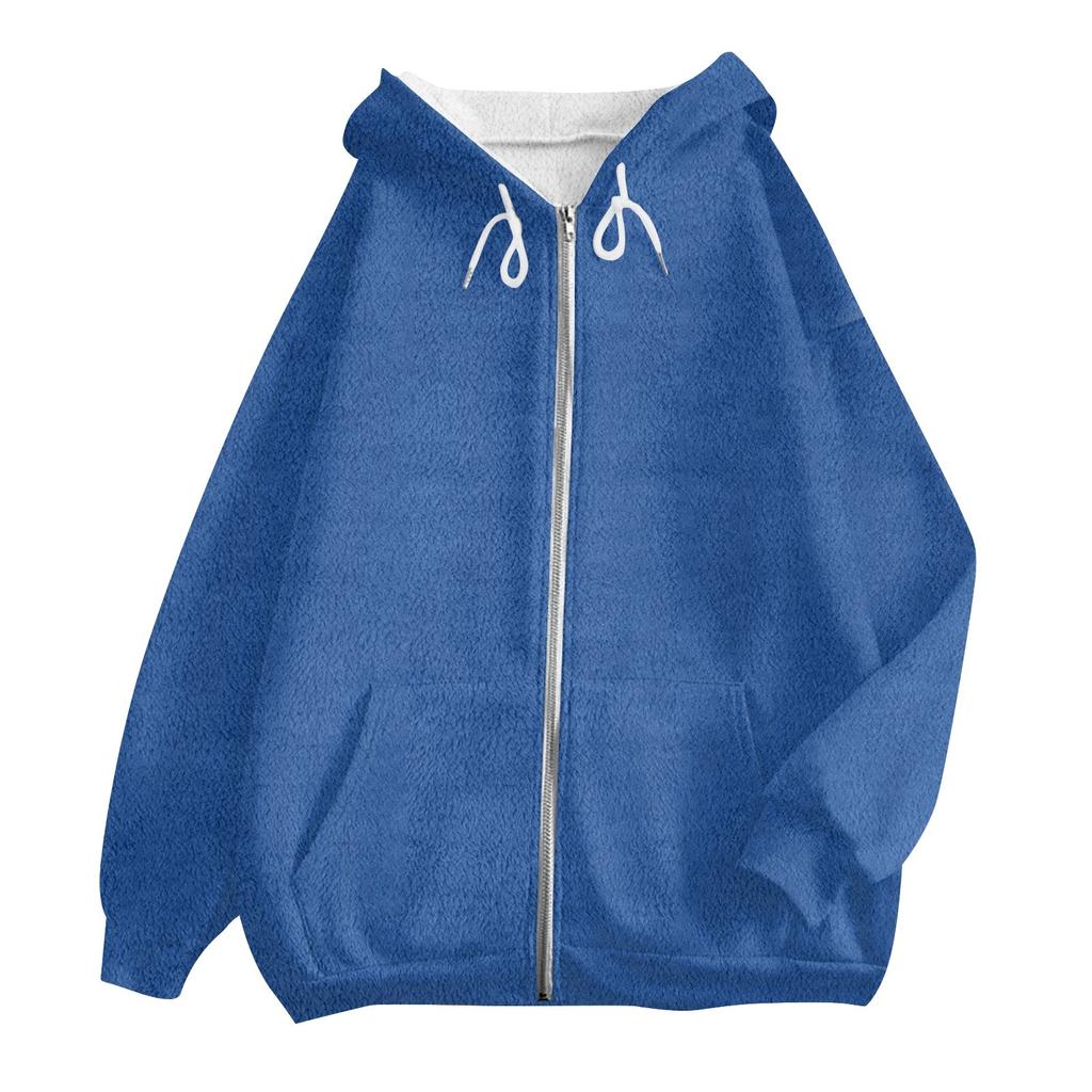 Women's Sweatshirt Sports Flannel Sweatshirt Long Sleeve Top Casual Hoodies Sweatshirt