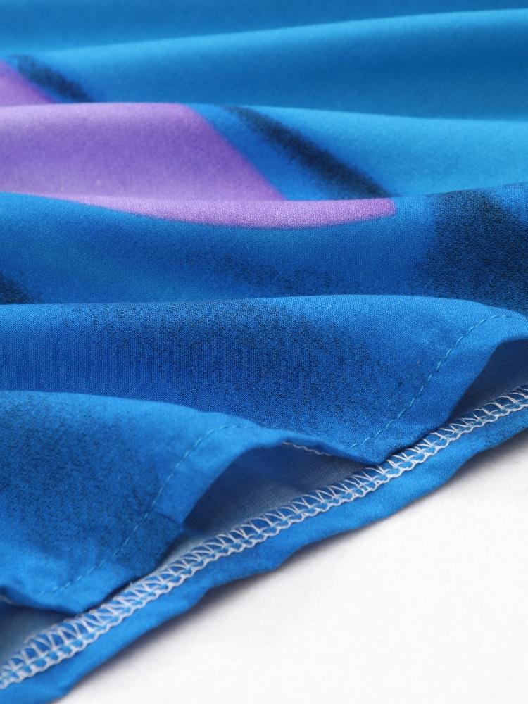 EDOLYNSA Лестный женский кафтан в богемном стиле, красочный халат, непринужденное платье больших размеров, платье Moo Moo, свежее платье, длинное платье для отпуска, наряд Q1594