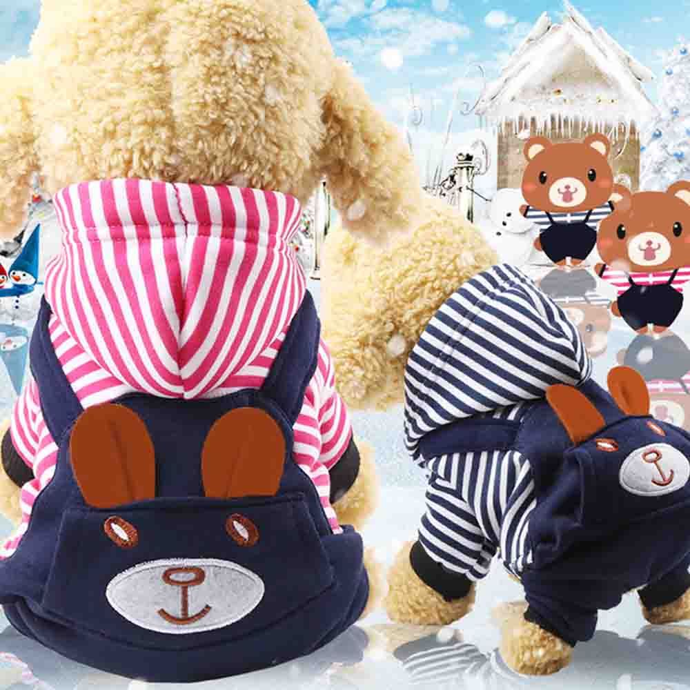 Costume Casual Clothing Pet Cat Clothes Small Dog Hat Dog Clothes Puppy Hat Clothing Cute Bear Pet