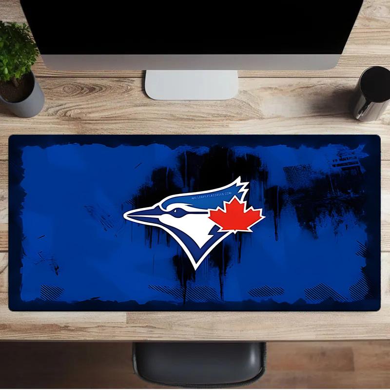 Blue Jays Mouse Pad, Rubber Base, Mouse Pad for Gamers and Office Use, Gaming Desk , Easy To Clean Mat Office Fan Gifts