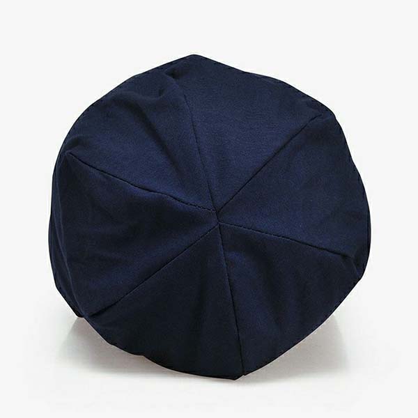 WTEMPO Solid Color Soft Nightcap Women Thin Slouchy Beanie Casual Cotton Maternity Hats Fashion Unisex Slouch Hip-pop Beanie