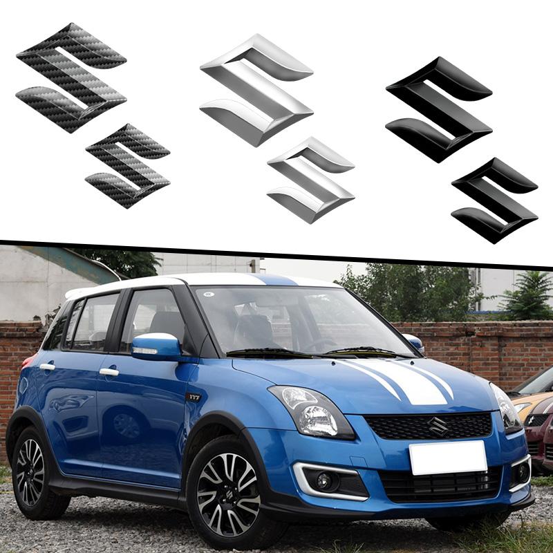 Для Suzuki Swift SX4 Alto Baleno Jimny Grand Vitara ABS Автомобильный Капот Передняя Решетка Значок Логотип Багажника Наклейка Аксессуары