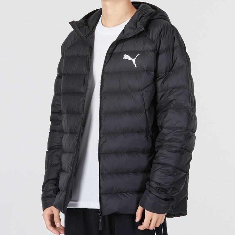 Puma Пуховик Зимний Мужской Черный 672911-01