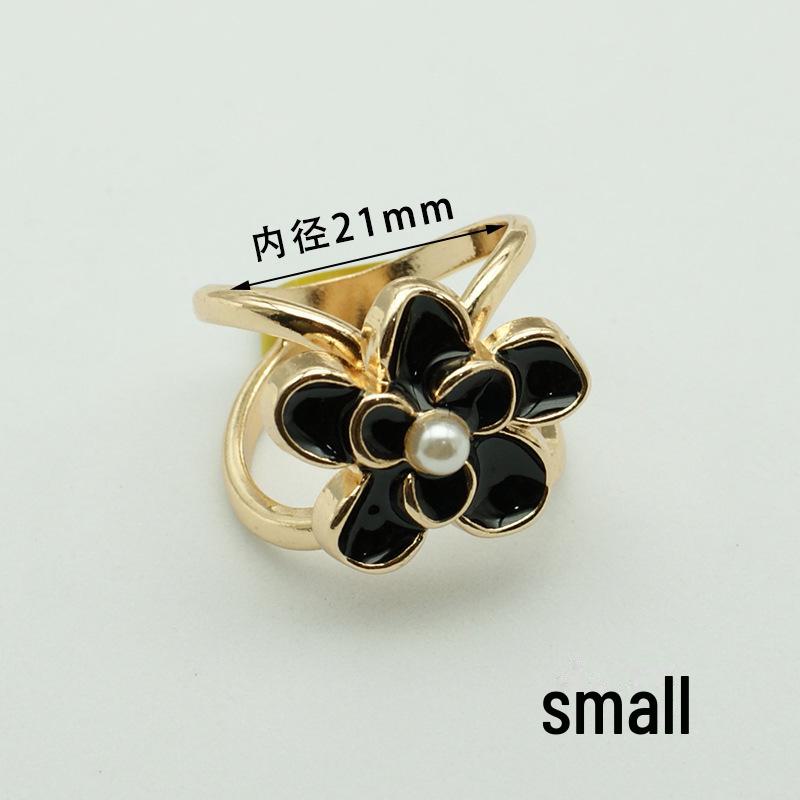 «Шарф и пряжка для пальто из жемчужного шелка — высококачественный корейский аксессуар двойного назначения»