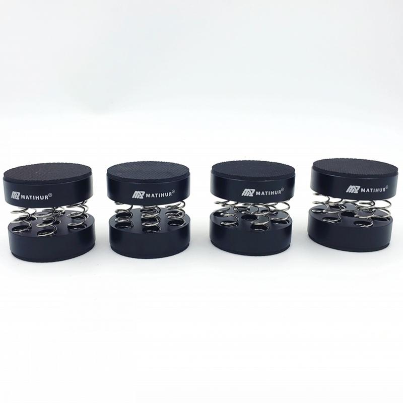 Audiophile shock spikes spring damping pad HIFI Stand Feet speaker spike audio CD amplifier foot pad single products silver