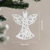 Vivid Christmas Scene Pendant for Tree Decoration Home Bedroom Backyard Venue - Festive Holiday Ornament