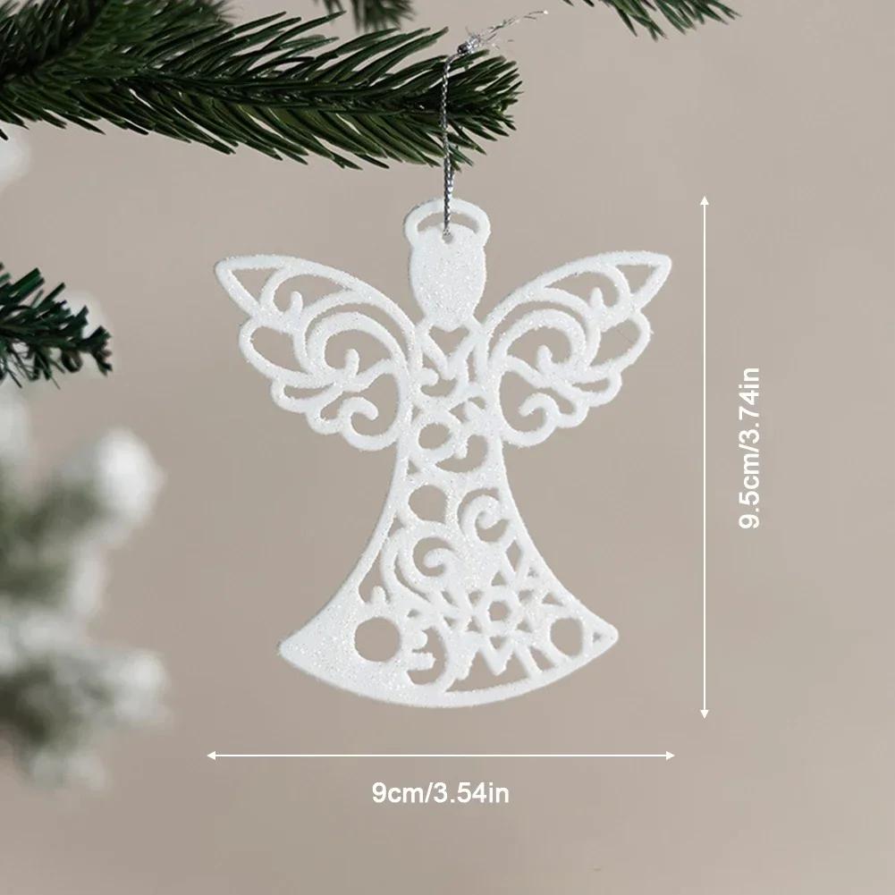 Vivid Christmas Scene Pendant for Tree Decoration Home Bedroom Backyard Venue - Festive Holiday Ornament