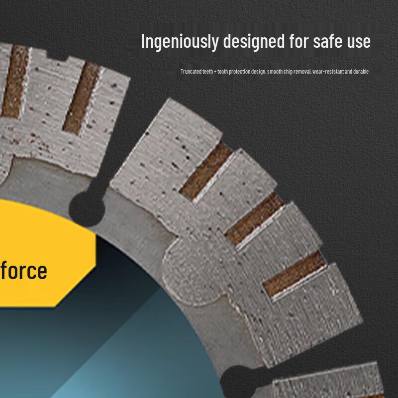 Deli 114mm Diamond Concrete Cutting Blade