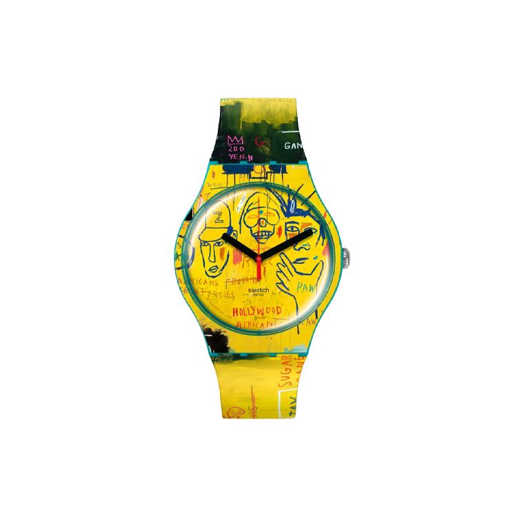 Swatch Унисекс 41 мм Желтые часы SUOZ354 SUOZ354