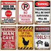 Metal Signs Vintage Metal Plates Posters Retro Wall Art Bar Accessories Mancave Tin Sign Room Luxury Home Decor Item Decorations
