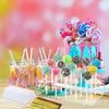 15 отверстий акриловый конфетный стенд прочный держатель новый подставка для кейк-попсов свадьба вечеринка день рождения