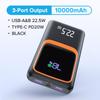 QOOVI Power Bank External Large Battery Capacity PD 22.5W Fast Charging Portable Charger Powerbank For iPhone Xiaomi
