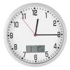 Multifunctional Modern Wall Clock with Date Temperature Display Home Office Bedroom Decoration