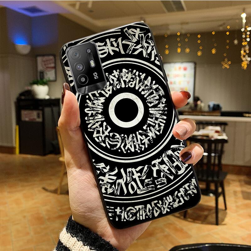 Чехол для телефона Pokras Lampas Graffiti Art для OPPO A54 A74 A94 A53S A9 A5 A15 A16 A91 A96 A76 Reno8 8Pro Reno2 Z