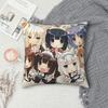 Nekoparas Chocola Vanilla Kashou Shigure Pillowcase Polyester Cushion Cover Gift Pillow Case Cover Bedroom Dropshipping 45*45Cm