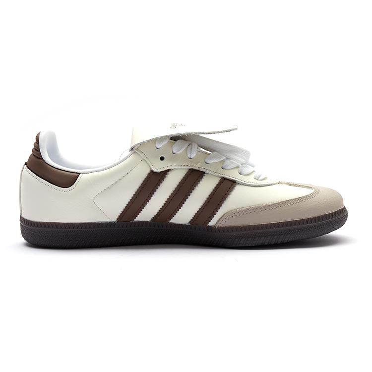 adidas Оригинальные Samba Нескользящие Устойчивые к истиранию Низкие Кеды для скейтборда Унисекс Бежевый Коричневый IG1024(Команда15-)