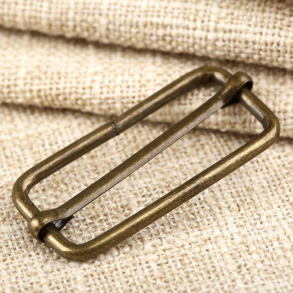 5 шт. металлическая лямка для сумки с пряжкой, регулятор слайдов, регулируемые квадратные кольцевые пряжки