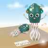 Electric Dancing Octopus Toy with LED Lights Music Smart Obstacle Avoidance Octopus Toy Toddlers Boys Girls Crawling Cartoon Octopus Toy