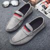 Men's Leather Shoes Non Slip and Waterproof Male Casual Shoe Flat Round Toe Classic Original New In Adults Pu Luxury Sale On