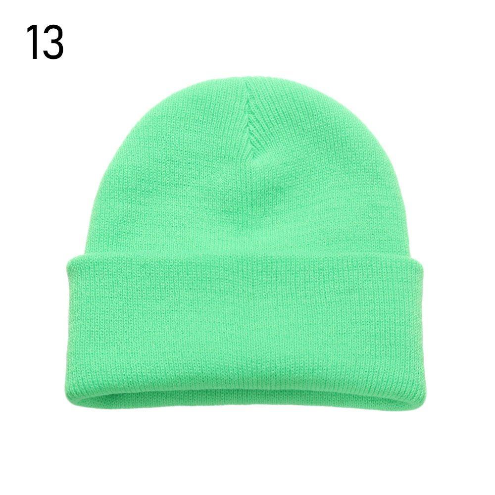 Ladies Casual Cap Woman/Men Female Beanie Caps Winter Autumn Hats Knitted Beanies Warmer Bonnet
