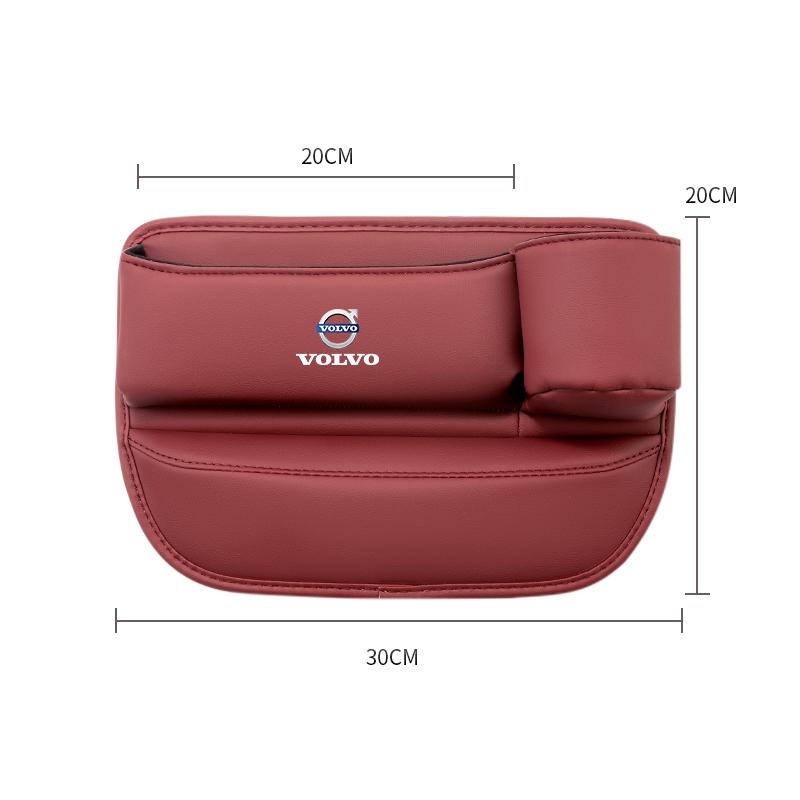 Volvo Car Seat Gap Storage Box Auto Seat Side Seam Leak-Proof Plug For V70 XC90 190h T6 V50 XC60 XC40 V60 C30 V40 SC60 R XC S60