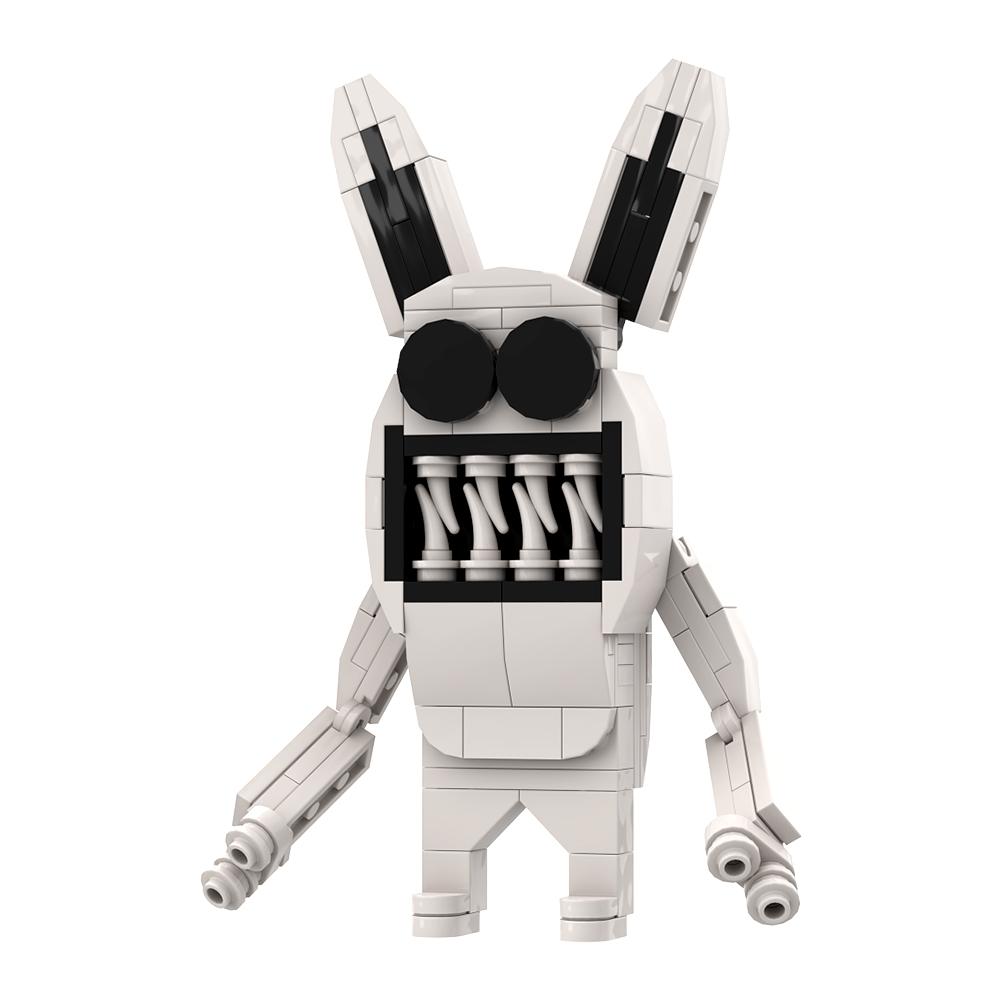 MOC Новая игра ужасов Zoonomaly Модель из кубиков Животное-ужастик Кошка Слон Коала Обезьяна Строительные блоки Зоопарк ужасов Сборные игрушки Подарок