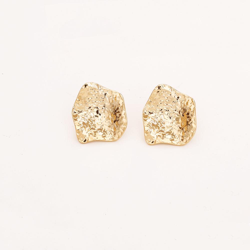 Высококачественные Европейские и Американские Неправильные Серьги с Блестками - Модные Женские Украшения в Стиле INS