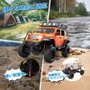 Радиоуправляемая машина DEERC Crawler 4WD с бесступенчатым управлением и функцией торможения со светодиодами. Радиоуправляемая машина для взрослых, мальчиков, детей, подарок на день рождения парня.