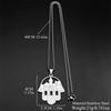 Judaism Jerusalem Je Hamsa Hand Stainless Steel Necklaces for Women Men Gold Color Temple of God Fatima Jewelry