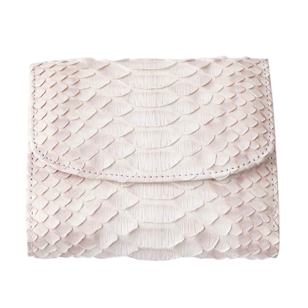 VIA DOAN Bifold Wallet Bran Python Bran Python 453 Ivory