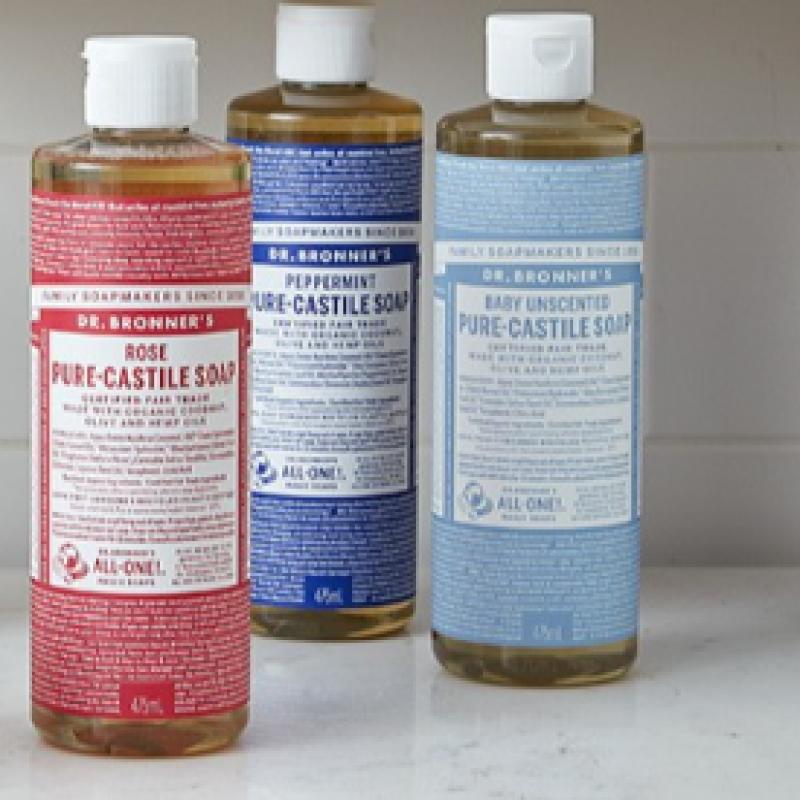 Доктор. Bronner S Детское мягкое чистое кастильское мыло 475 мл