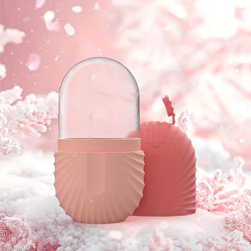 Многоразовый ледяной ролик для лица, инструменты для красоты, ледяные ролики для лица, форма, массаж лица, инструменты для ухода за кожей, контурный, герметичный массажер для лица