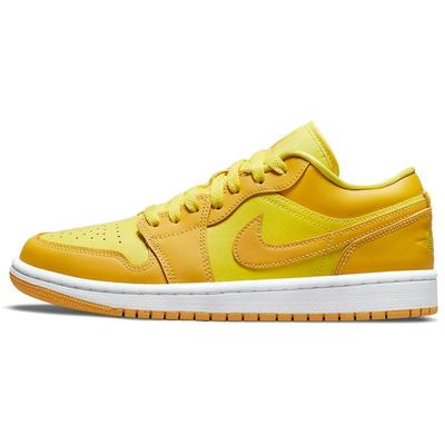 Женские кроссовки Air 1 Low Yellow Strike White Pollen DC0774-700