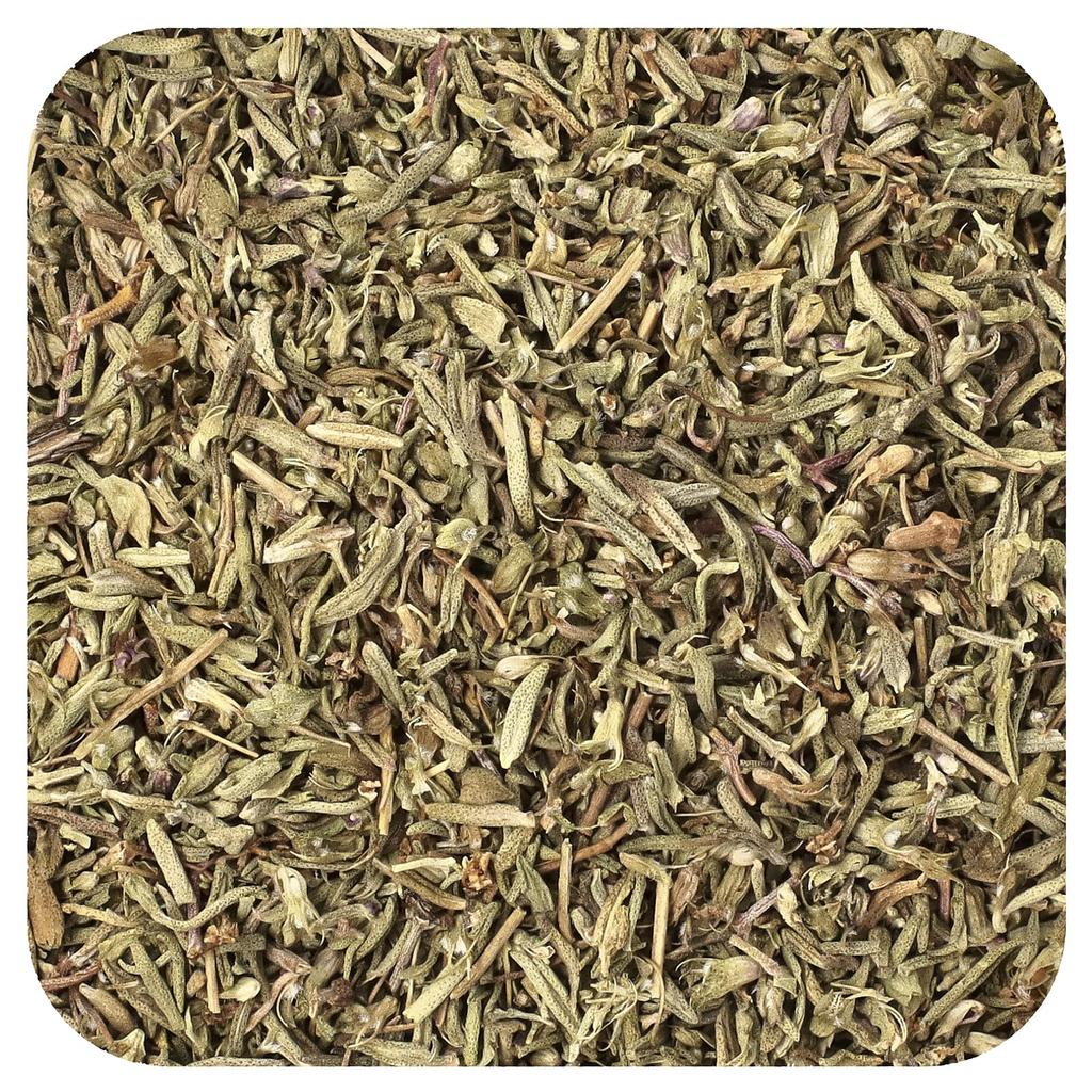 Organic Thyme Leaves, Cut and Sieved, 453.6G (1Lb)
