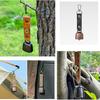 2 Pack Bear Bell Metal Loud Hiking Bells Pendant Keychain with Carabiner Hook Magnetic Mute Silencer for Outdoor Camping Trikkin