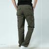 Men's Casual Cargo Pants with Multiple Pockets, Comfortable and Durable for Outdoor and Everyday Wear