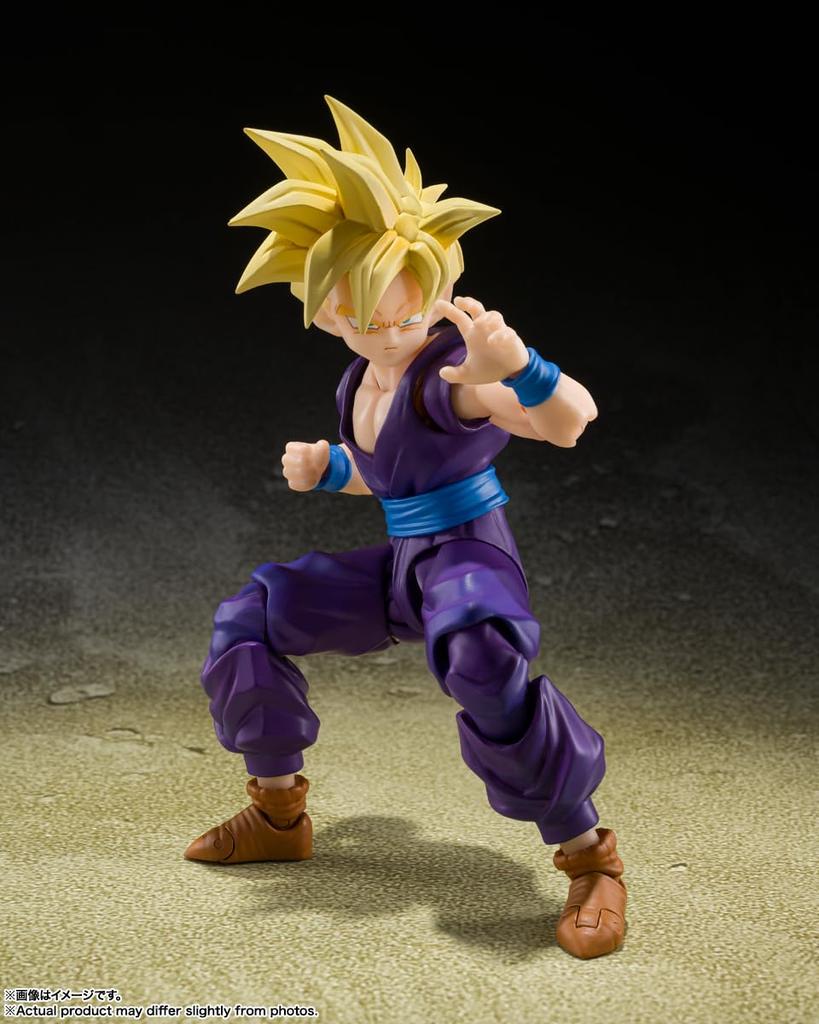 TAMASHII NATIONS Dragon Ball Z Super Saiyan Son Gohan Warrior Beyond Goku 110 мм окрашенная подвижная фигурка SHFiguarts - - Приблизительно. ПВХ, АБС, ткань