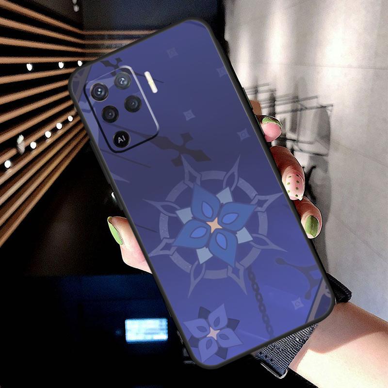 Чехол Albedo Genshin Impact для Oppo A5 Pro A15 A17 A57 A77 A18 A38 A58 A78 A98 A94 A74 A54 A16 A76 A96 A40 A60 A80