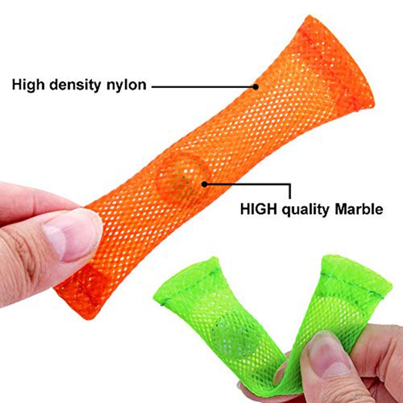 5/10/20PCS Marble Mesh Fidget Toy Stress Relieve Sensory Toy for Kids Adults ADHD Add Autism Squeeze Toys Party Favors Juguetes