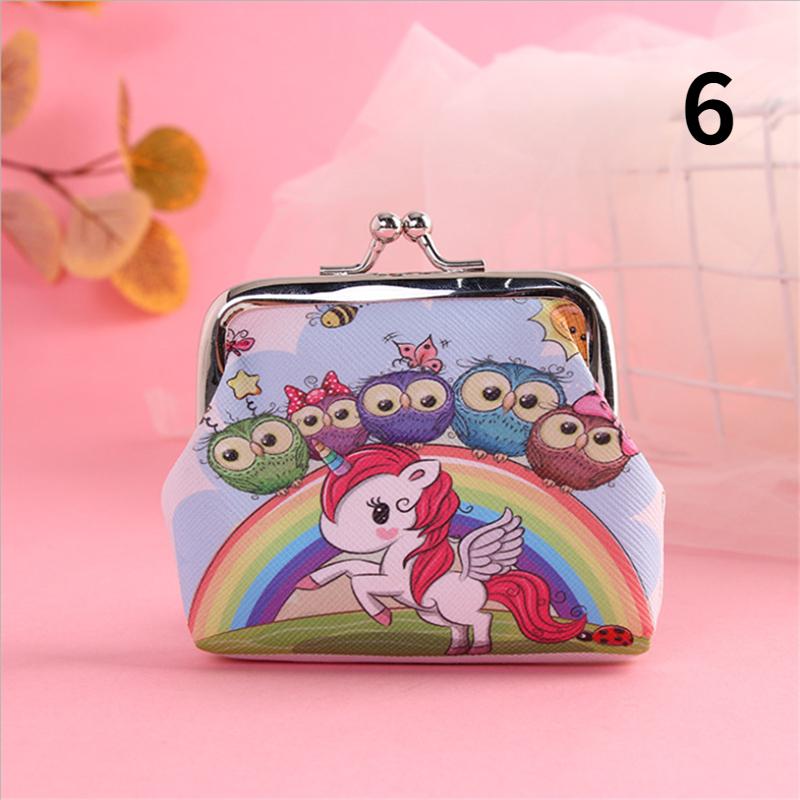 Cute Coin Purses Holder Women Mini Change Wallets Girl Kids Money Bag Coin Bag Children Zipper Small Pouch Key Pockets