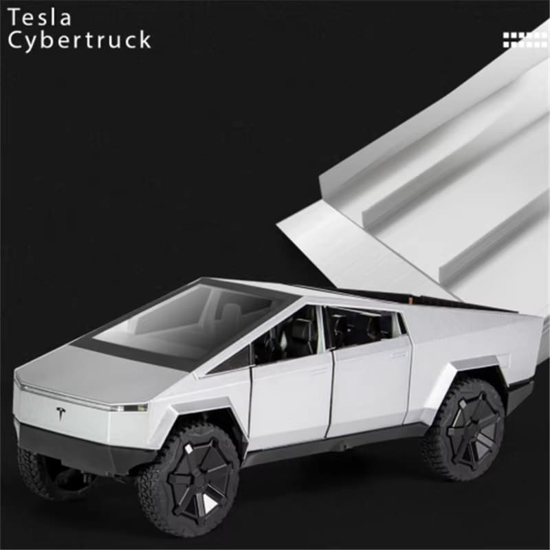 1/32 полномасштабная игрушечная модель грузовика, пикапа, литого грузовика, литого под давлением металла, модель внедорожника, звуковая и световая детская игрушка, подарок для мальчика