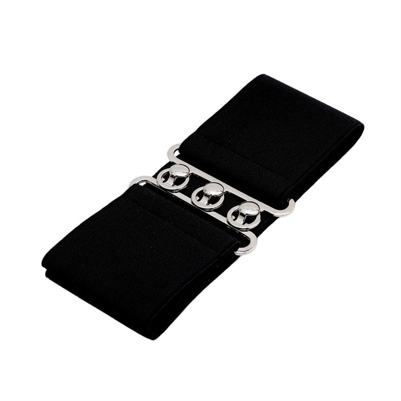 Модный простой пояс с четырьмя кольцами, женский ретро-комфортный пояс