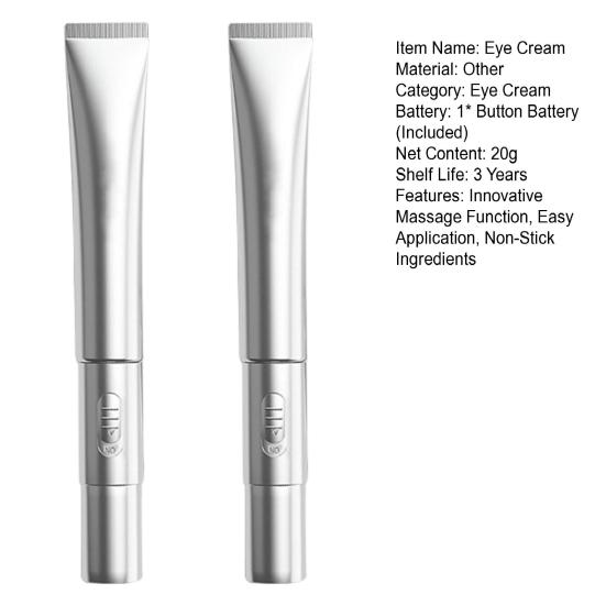 1/2 шт. Массажный крем для век с мультипептидным укрепляющим электронным массажером для разглаживания мелких морщин и отечности